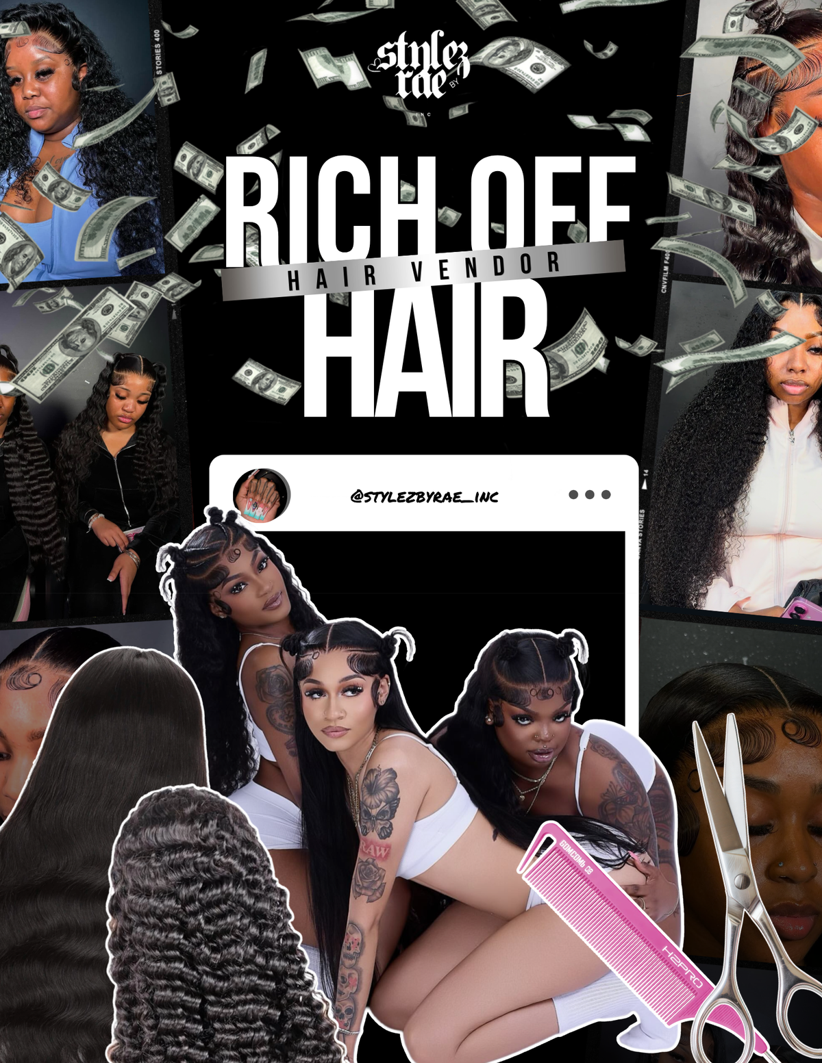 “Rich Off Hair” Hair Vendor